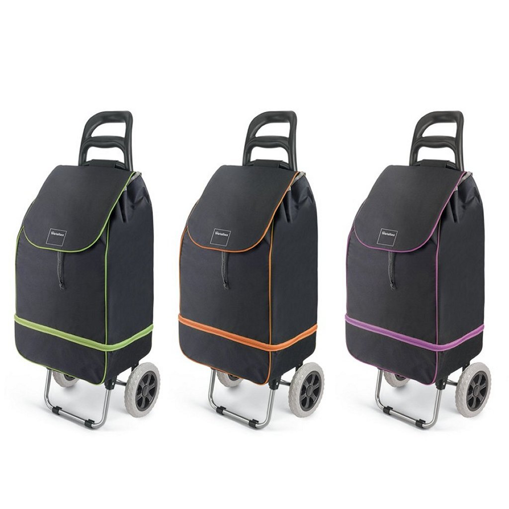 Chariot shopper Metaltex Lily 45-53l différentes versions