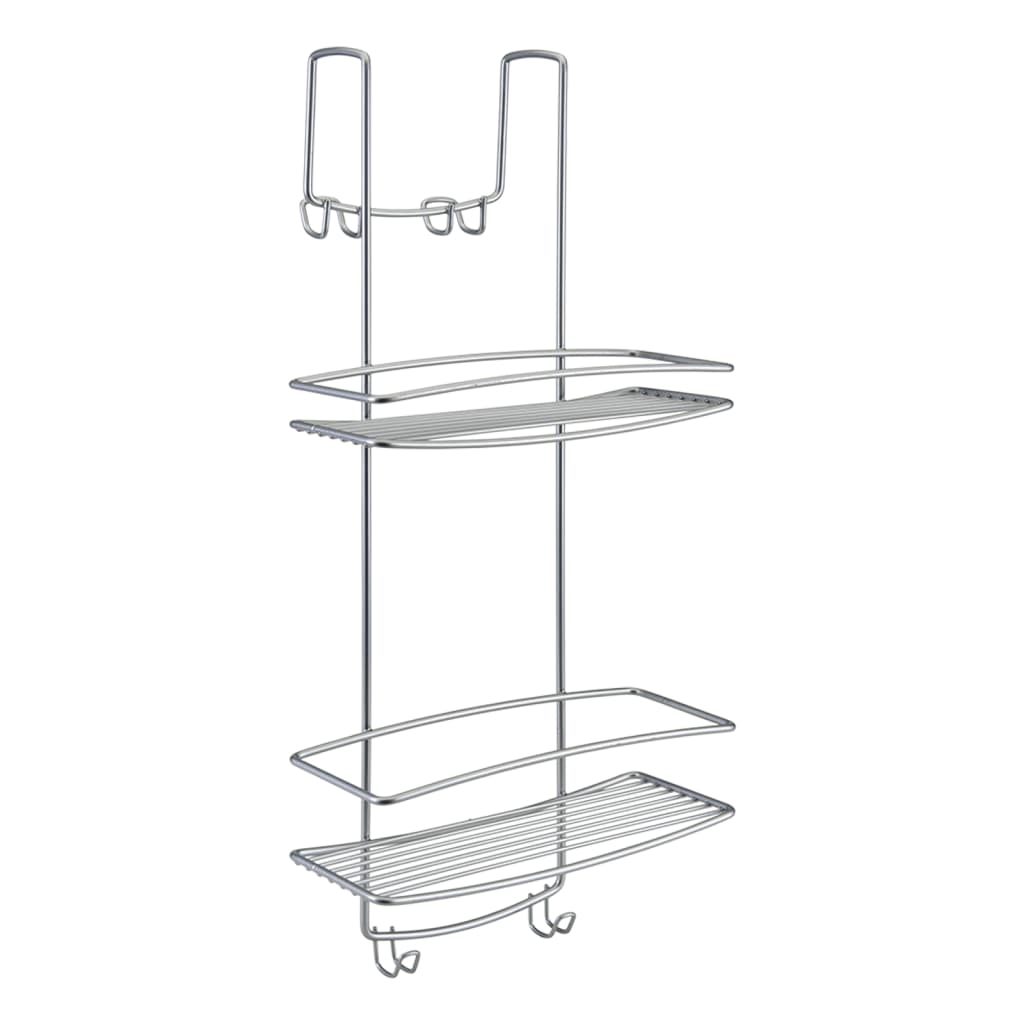 Metaltex Shower Law 2 couches avec Haken Onda Silver Colored