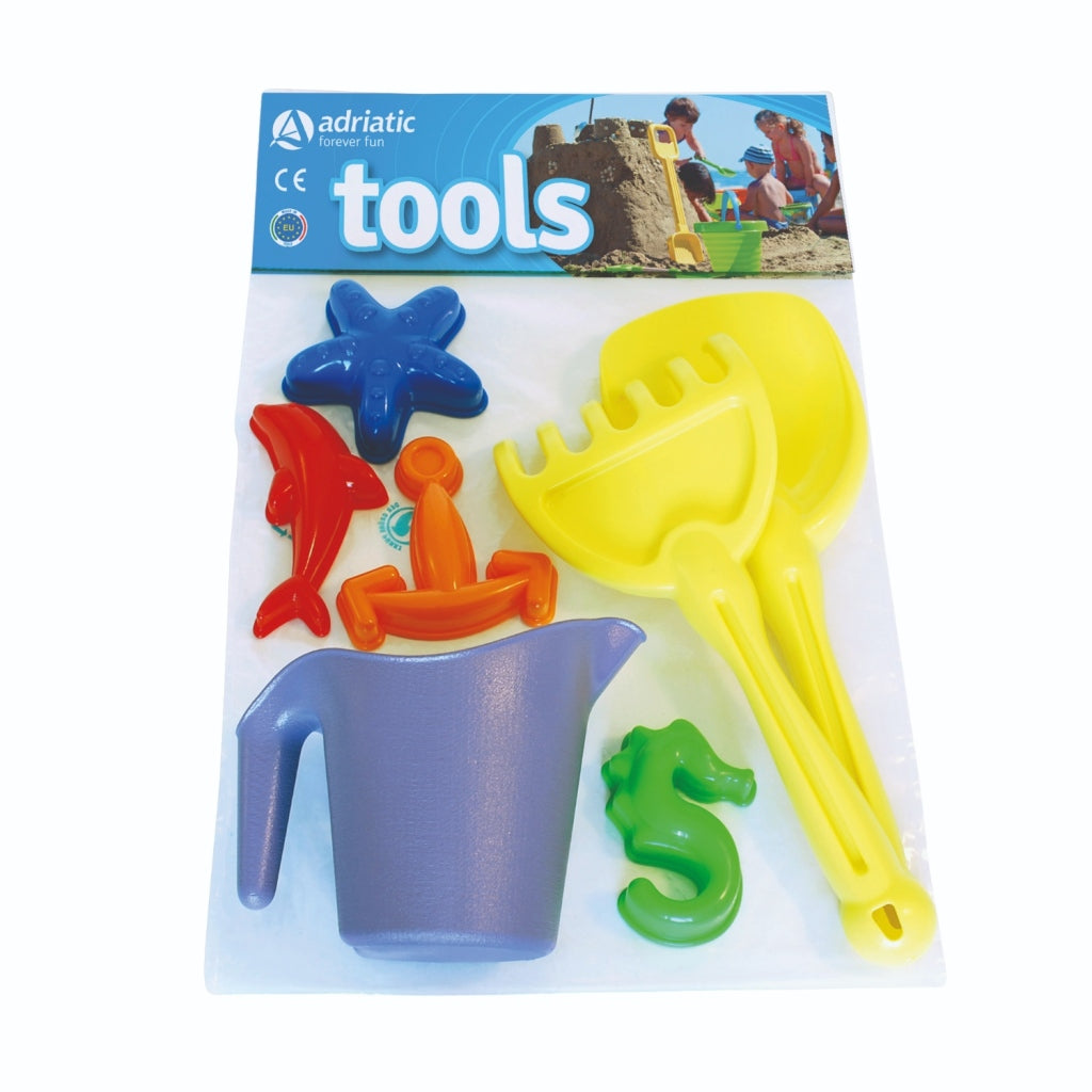 Ensemble de jeu de sable Adriatique 7 pièces