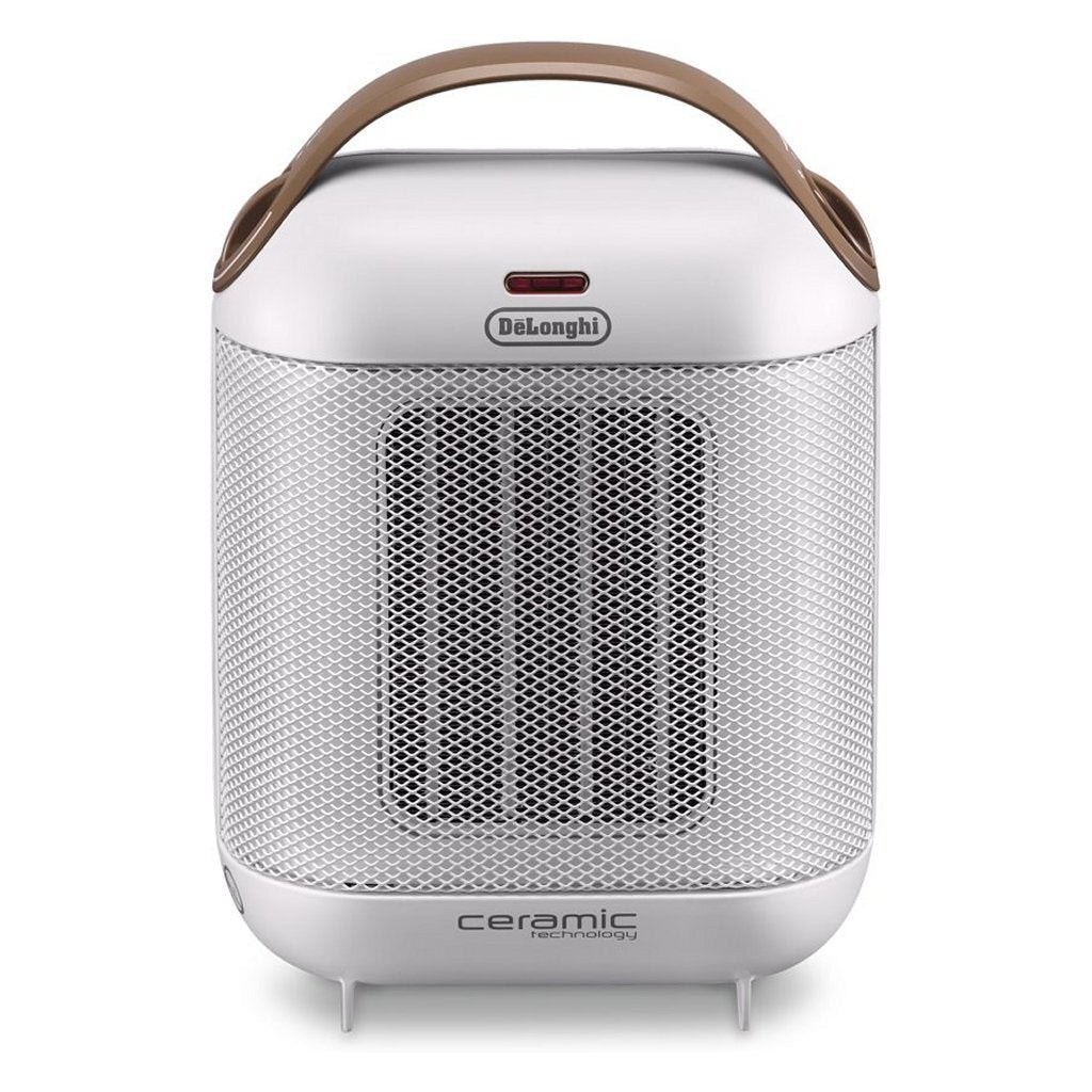 Delonghi hfx30c18.iw radiateur céramique blanc marron