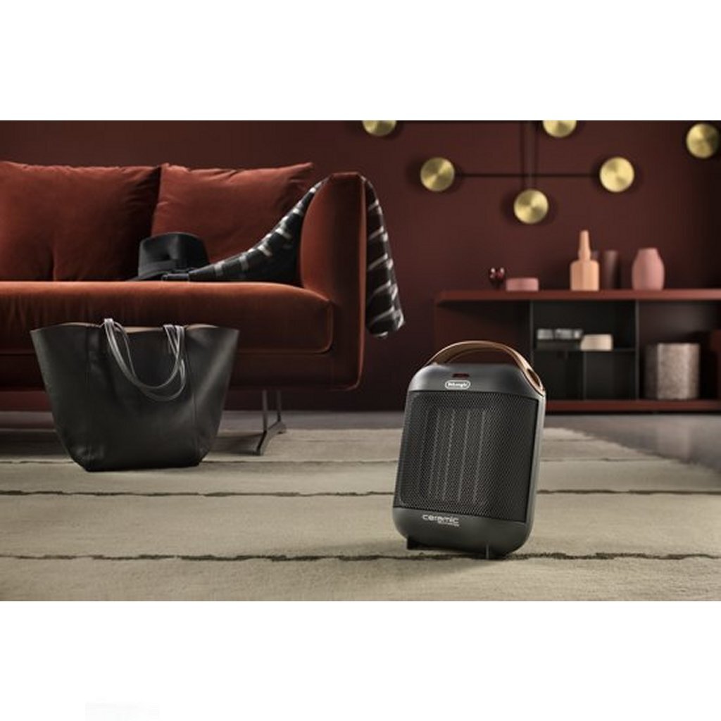 Delonghi Delonghi HFX30C18.AG Chauffage Céramique 1800W Marron Anthracite