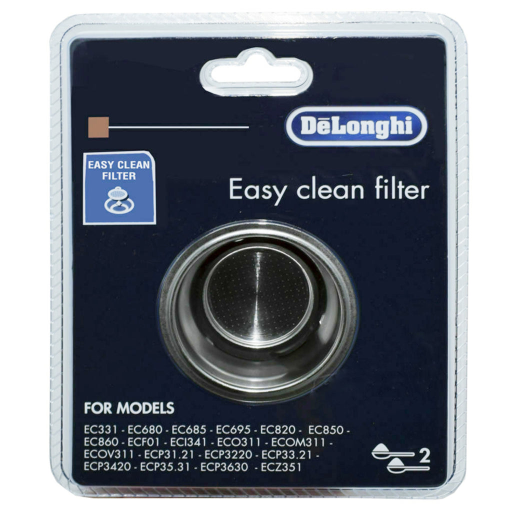Filtre Delonghi facile à nettoyer 2-k
