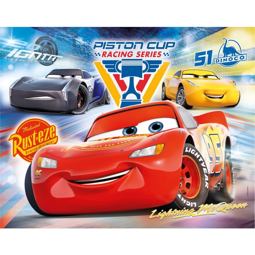 Clementoni puzzle voitures disney 100 pièces