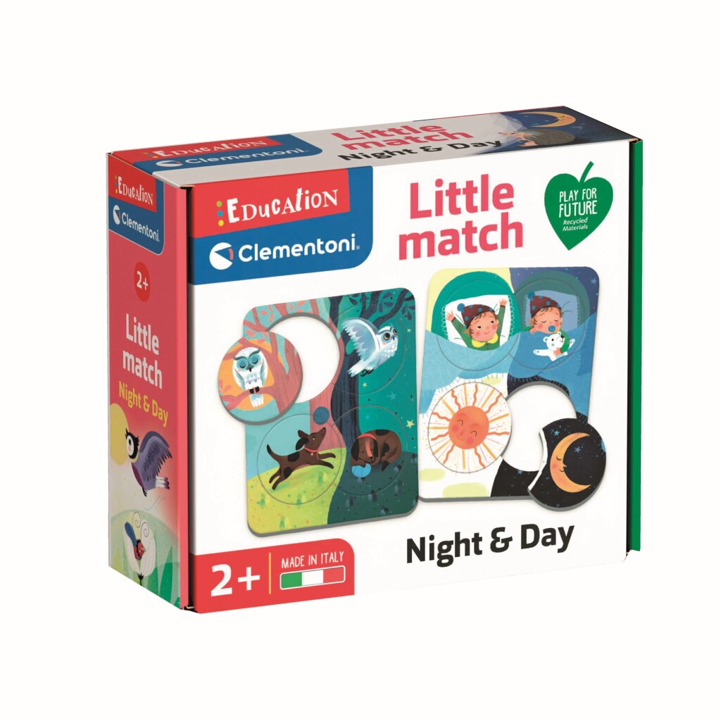 Clementoni Education Little Match jour et nuit