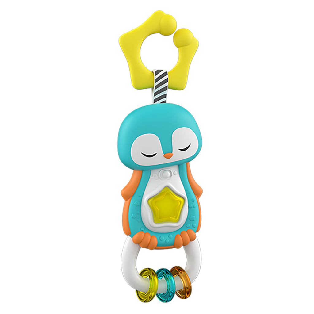 Hochet bébé pingouin Clementoni + son et lumière