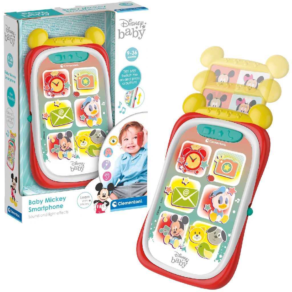 Clementoni Disney Baby Mickey Mouse Téléphone