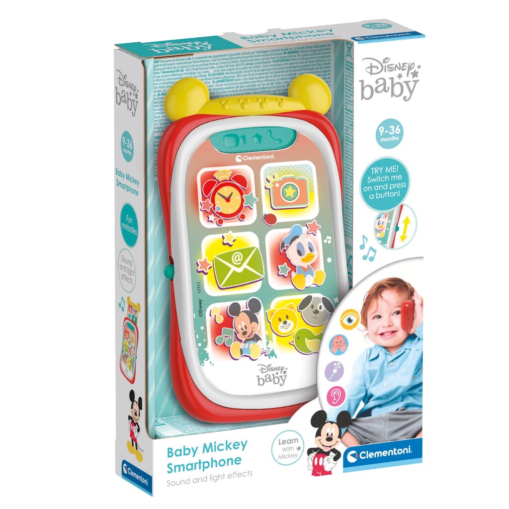 Clementoni Disney Baby Mickey Mouse Téléphone
