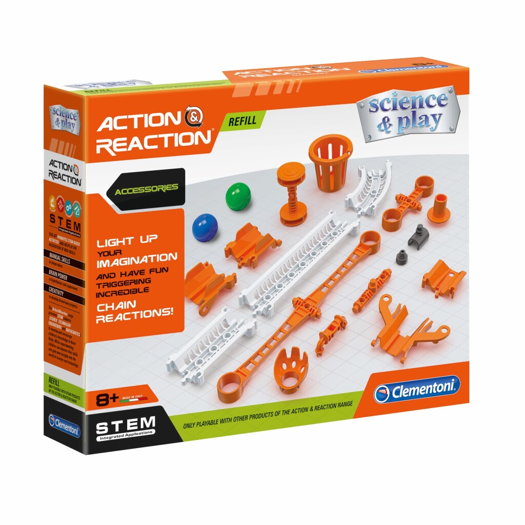Accessoires de science et de jeu d'action et de réaction Clementoni