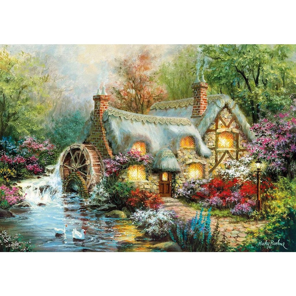 Clementoni puzzle retraite dans la nature 1500 pièces | 2 pièces