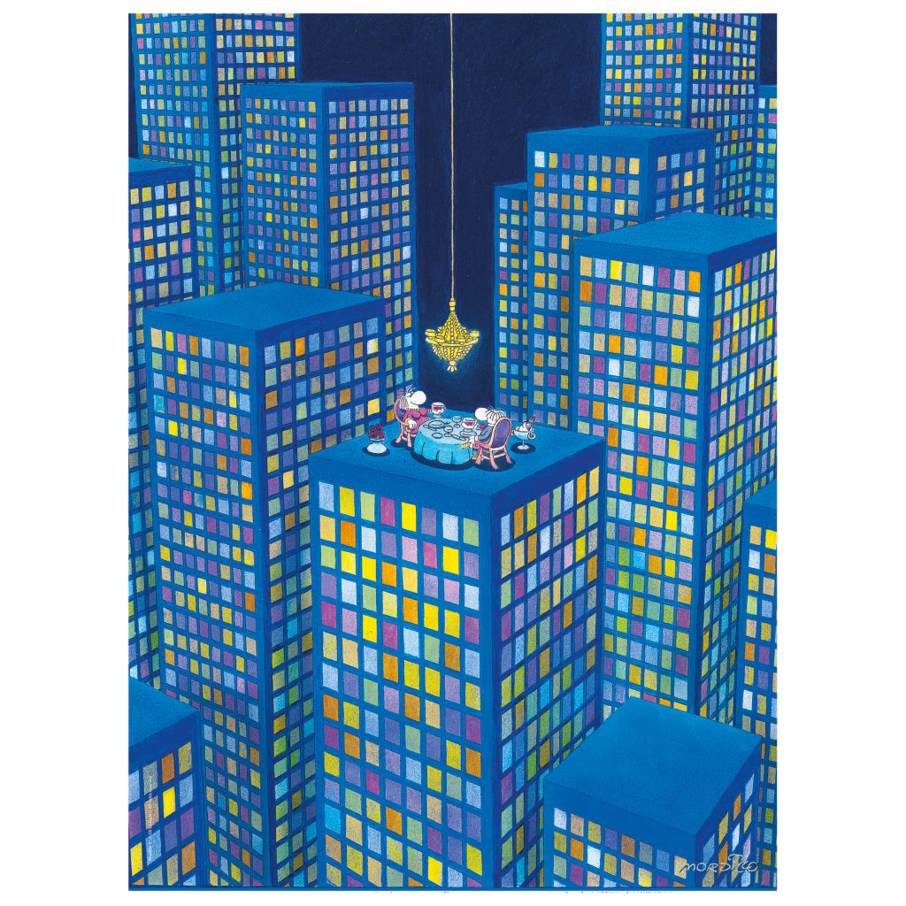 Clementoni mordillo puzzle le dîner 500 pièces