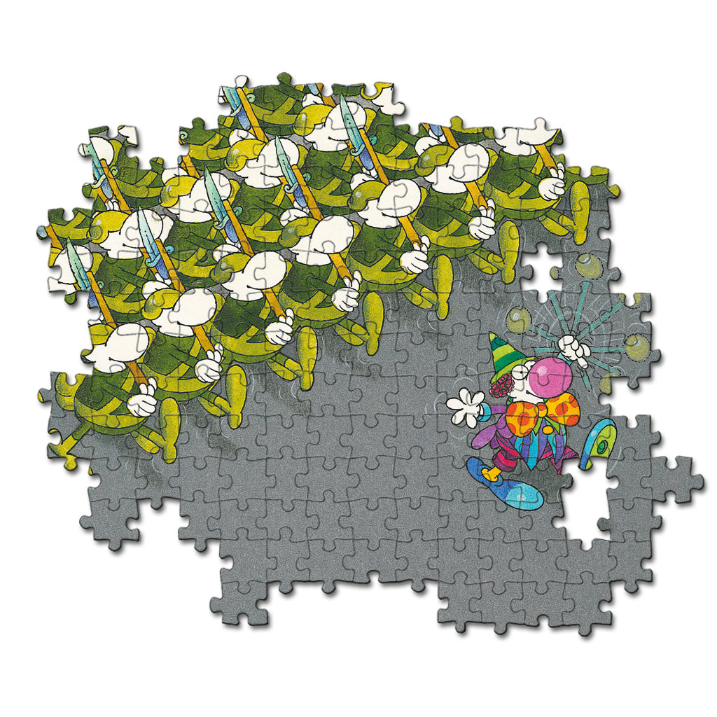 Clementoni mordillo puzzle la marche 500 pièces