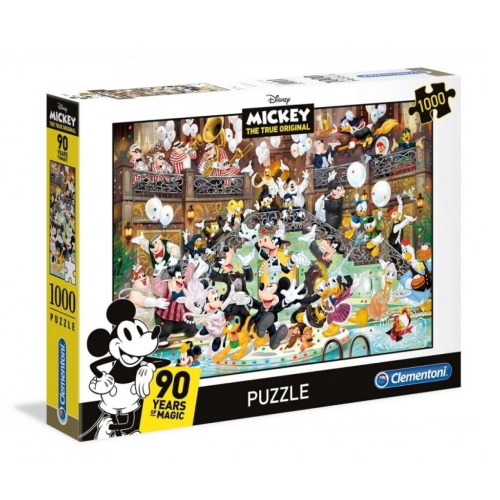 Clementoni puzzle Disney Mickey 90 ans de magie 1000 pièces