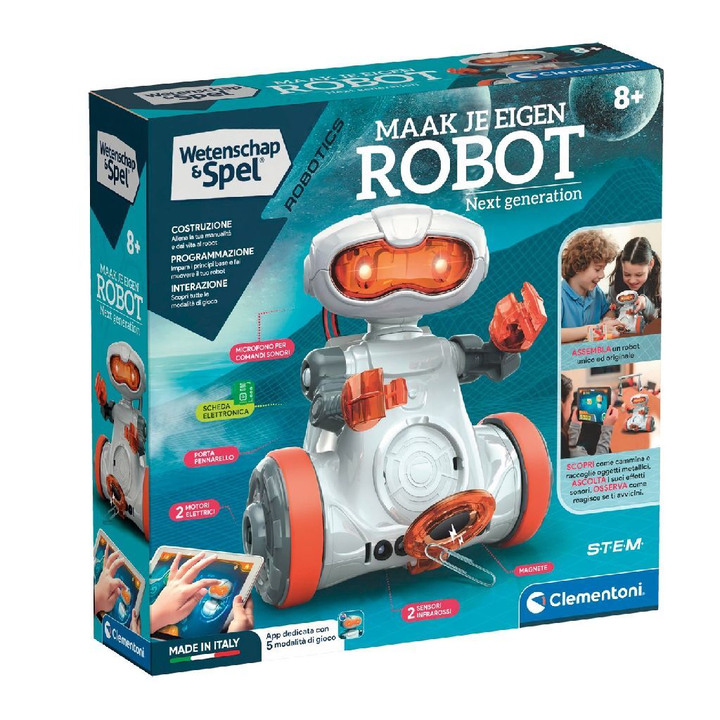 Clementoni science et jeu créez votre propre robot