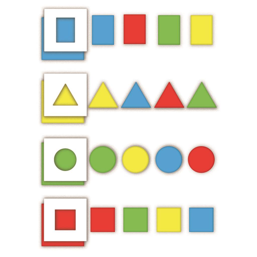 Formes et couleurs de jeu Clementoni (NL)
