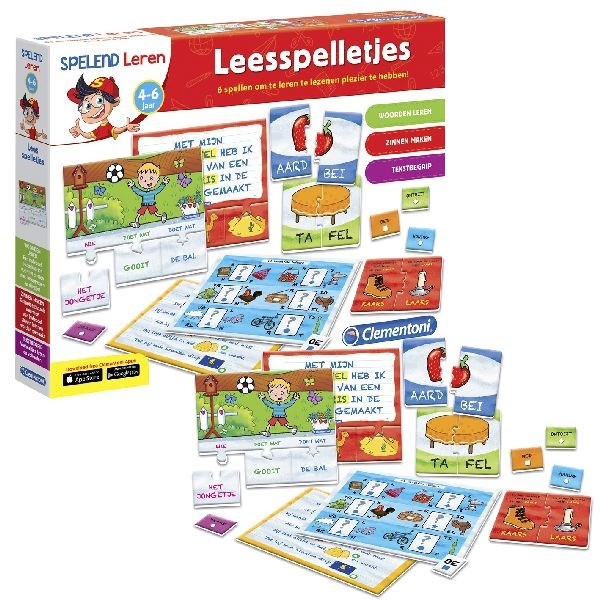 Clementoni joue aux jeux d'apprentissage