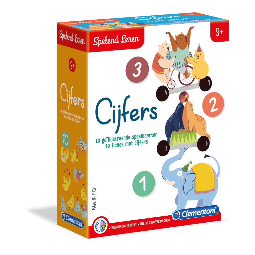 Clementoni apprend les chiffres en jouant
