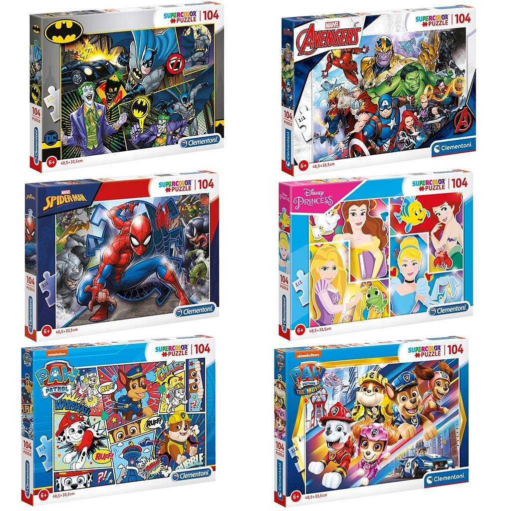 Puzzle enfant Clementoni 104 pièces