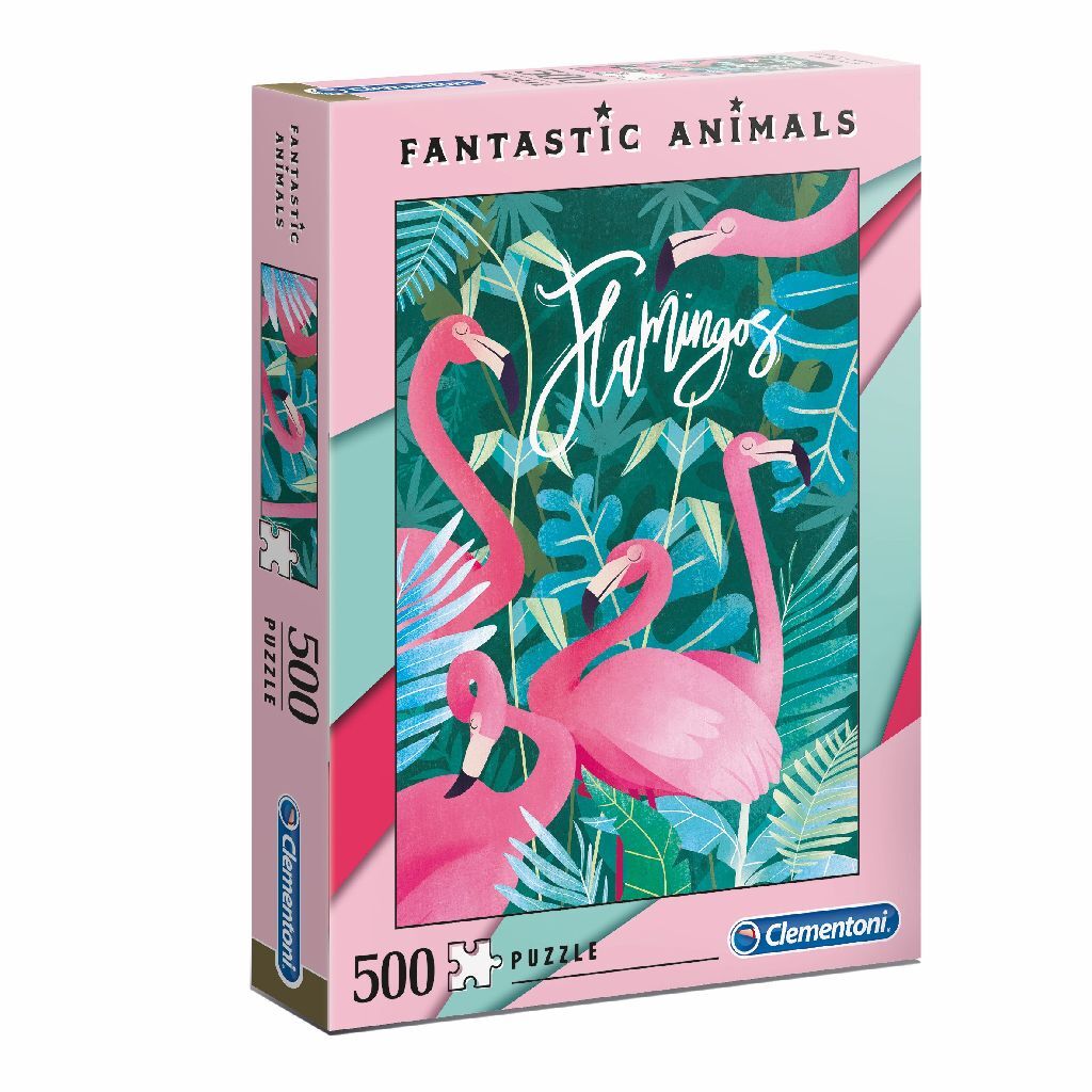 Clementoni puzzle animaux fantastiques 500 pièces