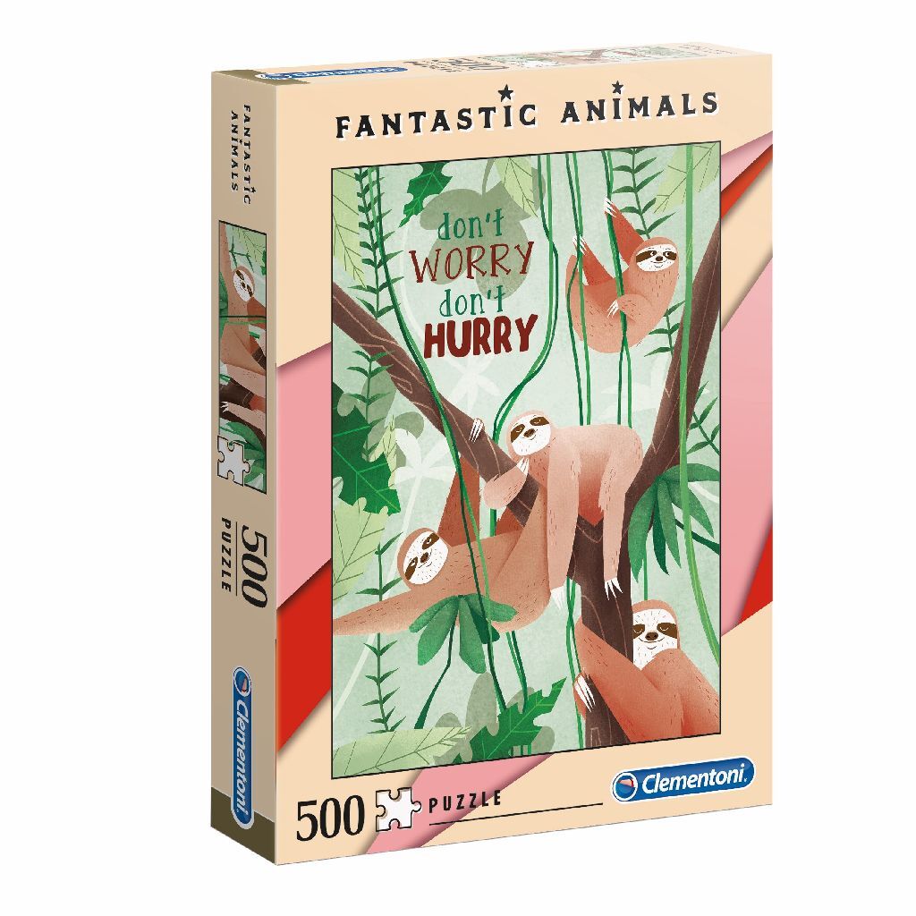 Clementoni puzzle animaux fantastiques 500 pièces