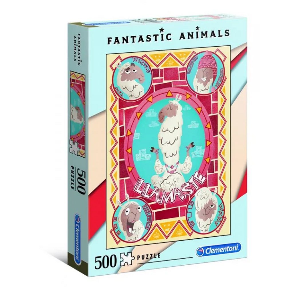 Clementoni puzzle animaux fantastiques 500 pièces