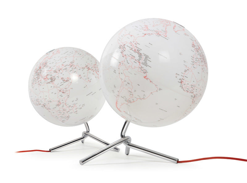 Atmosphère Atmosphère NR-0331NONO-GB Globe Nodo 30cm de diamètre avec éclairage blanc rouge