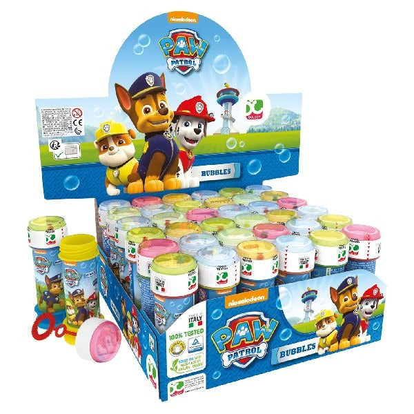 Souffleur à bulles Paw Patrol 60ml 36 pièces