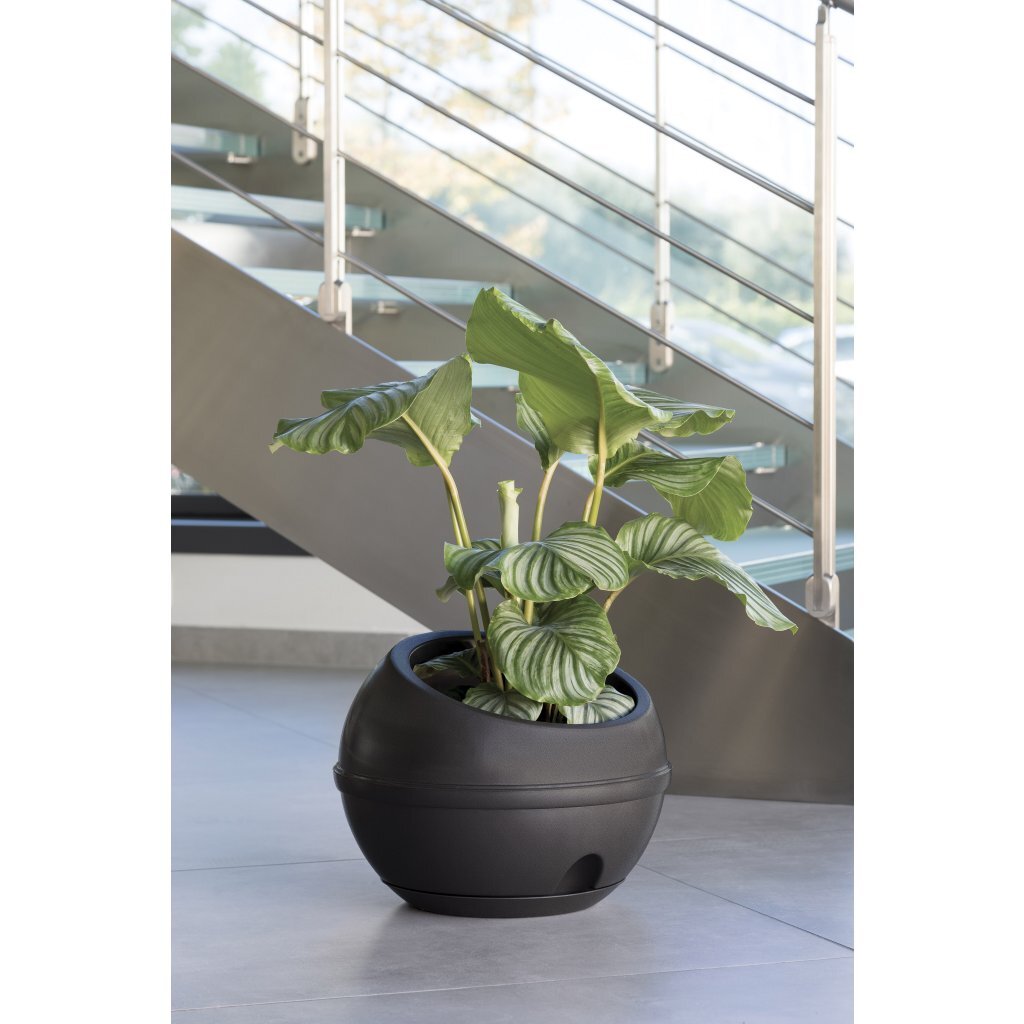 Pot de fleur Bama sfera 23l 40,5x32 cm anthracite