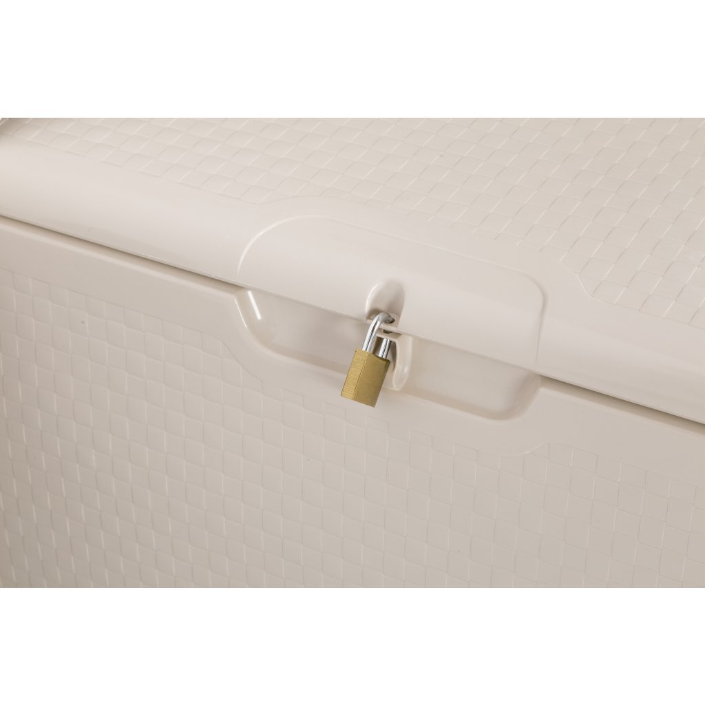 Bama mettitutto conteneur 350l 122x56x63 cm beige taupe