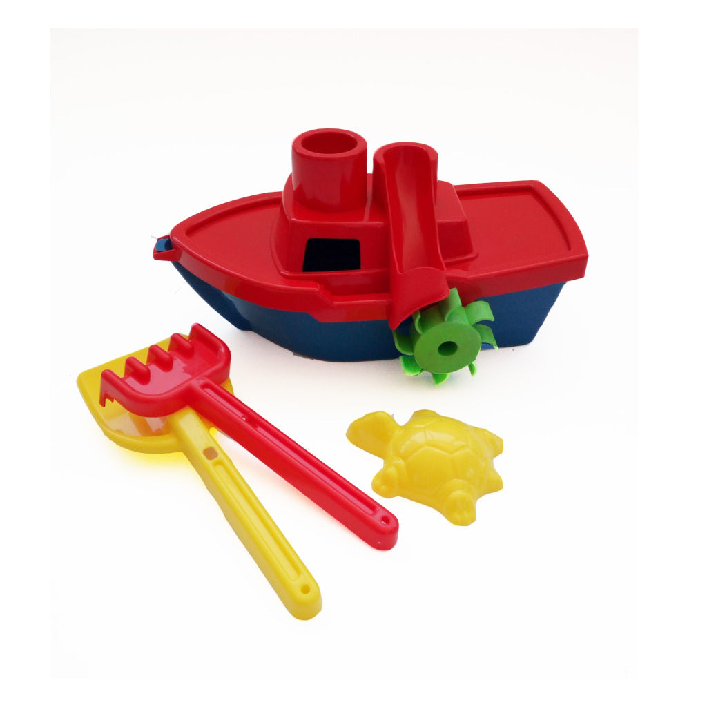 Set de plage basique bateau 4 pièces