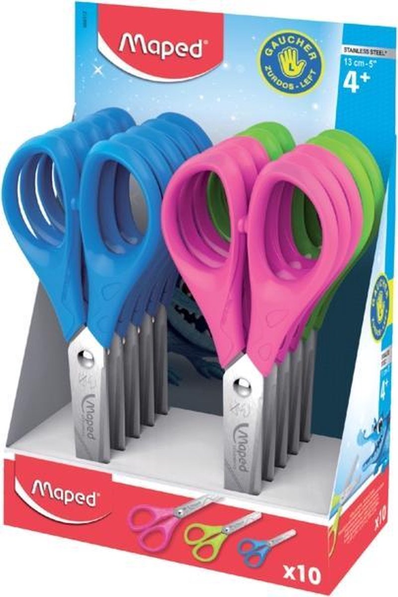 Ciseaux Quantore maped essentials 13cm gaucher