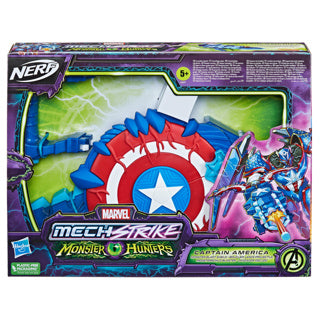 Nerf Marvel Mech Strike Chasseurs de monstres Captain America