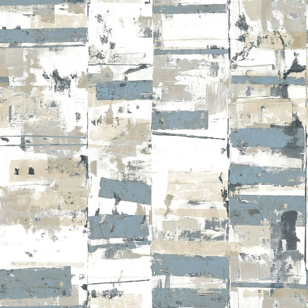 North Wall Wallpaper Friends Coffee Industrial Metal Metallic