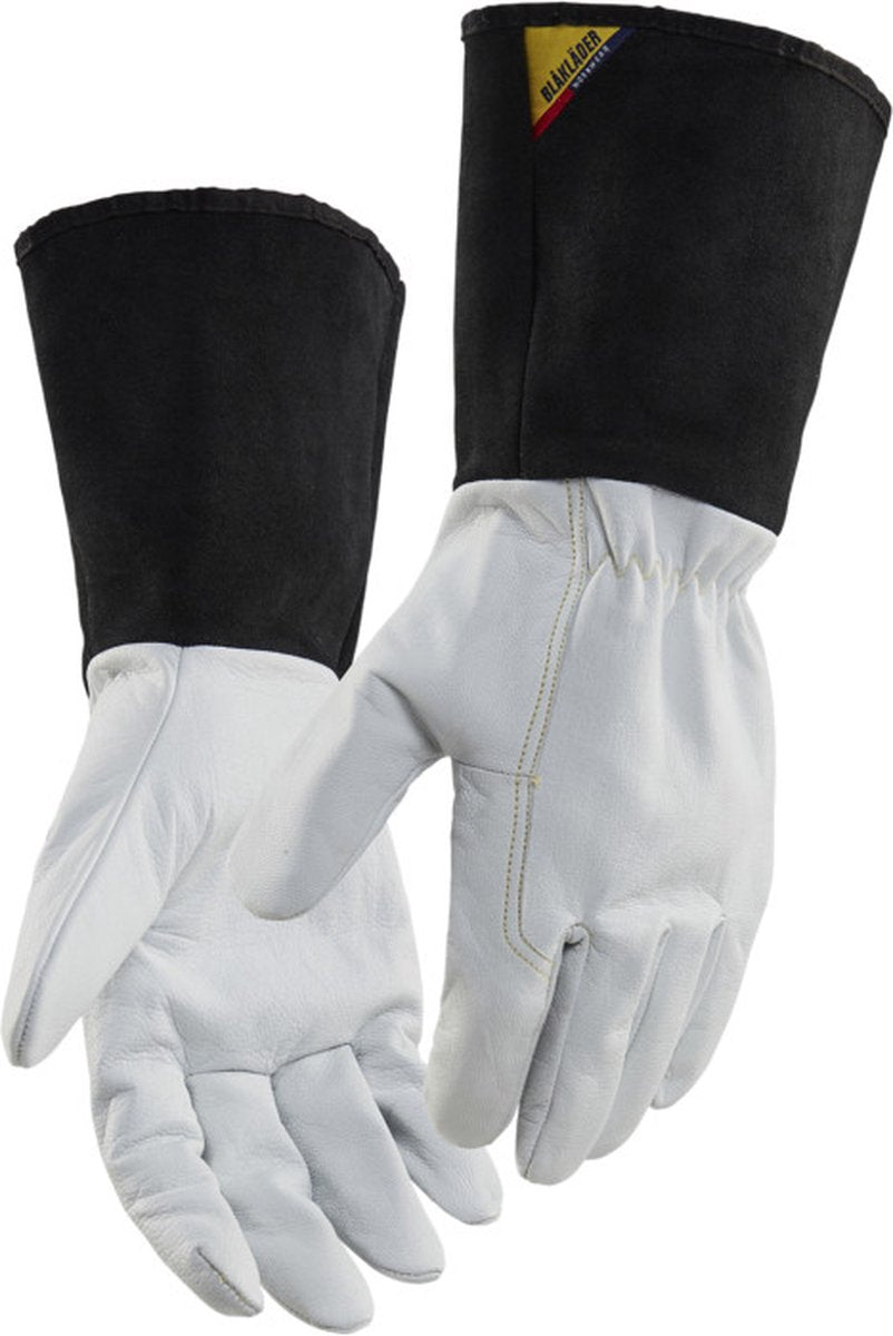 Blåkläder blaklader gant de soudage 2839-1460 - blanc gris foncé - 8