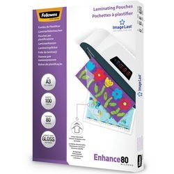 Fellowes pochettes de plastification a3 transparentes