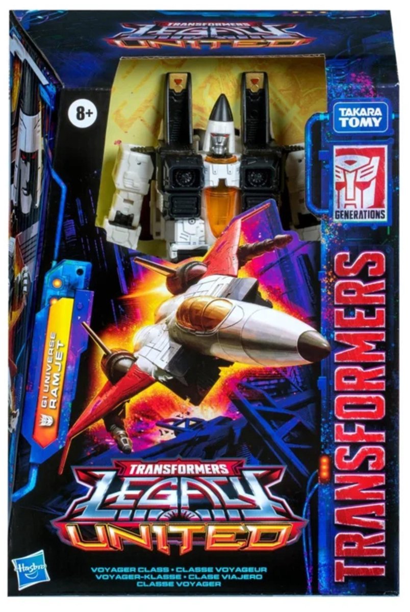Hasbro Transformers Generations Legacy United Voyager Class Action Figurine G1 Universe Statoréacteur 18 cm