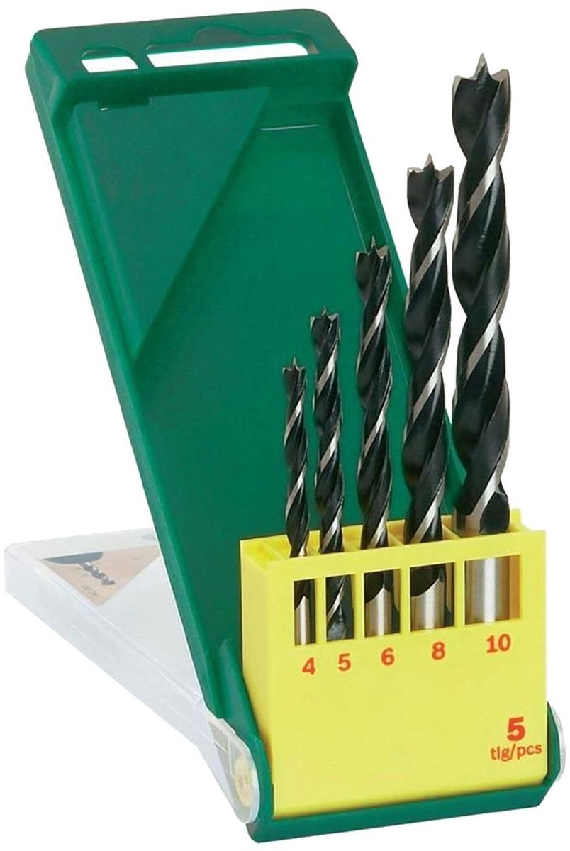 Bosch jeu de forets hélicoïdaux à bois 5 pièces
