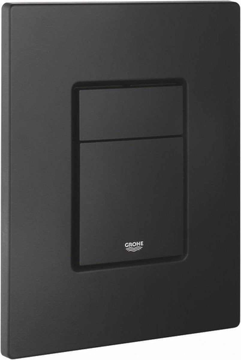 Panneau de commande Grohe quickfix even - ecojoy - noir mat - anti-empreintes digitales - 38966kf0