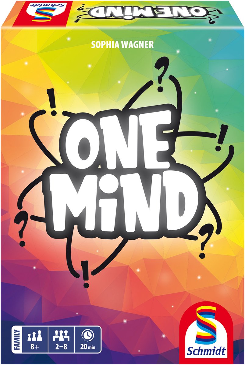 Schmidt ® - one mind - jeu de société coopératif - jeu de mots avec associations - à partir de 8 ans - 3-8 joueurs