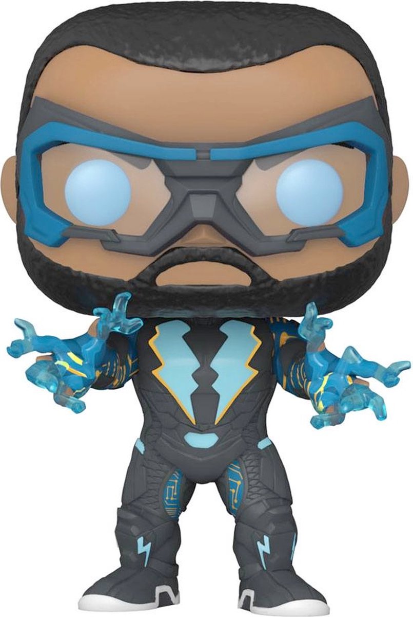 Figurine à collectionner Funko Black Lightning de DC Comics ! héros éclair noir 9 cm multicolore