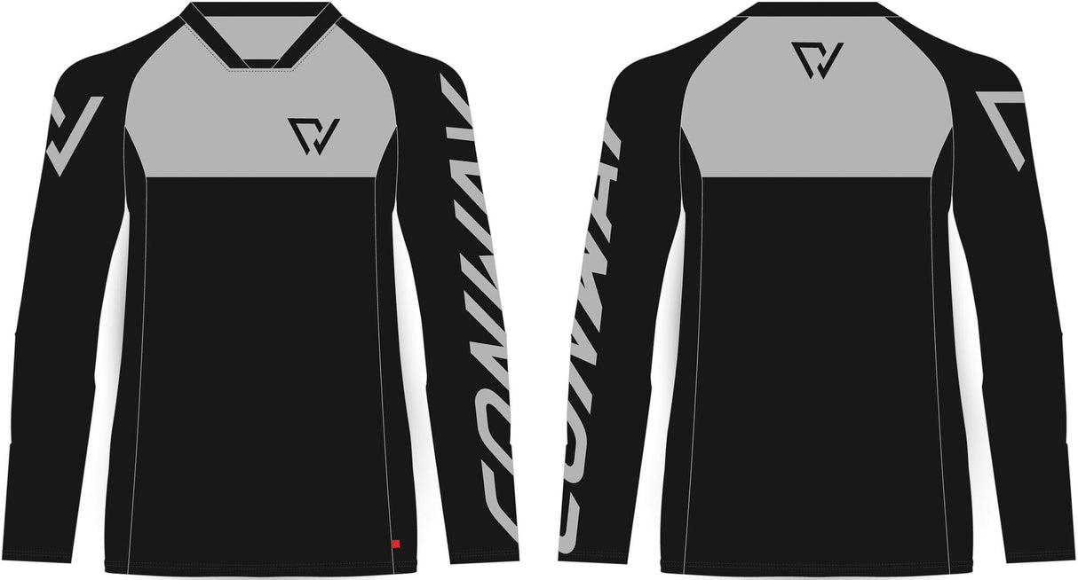 Conway chemise manches longues freeride jersey ls freeride jersey ls taille s noir gris