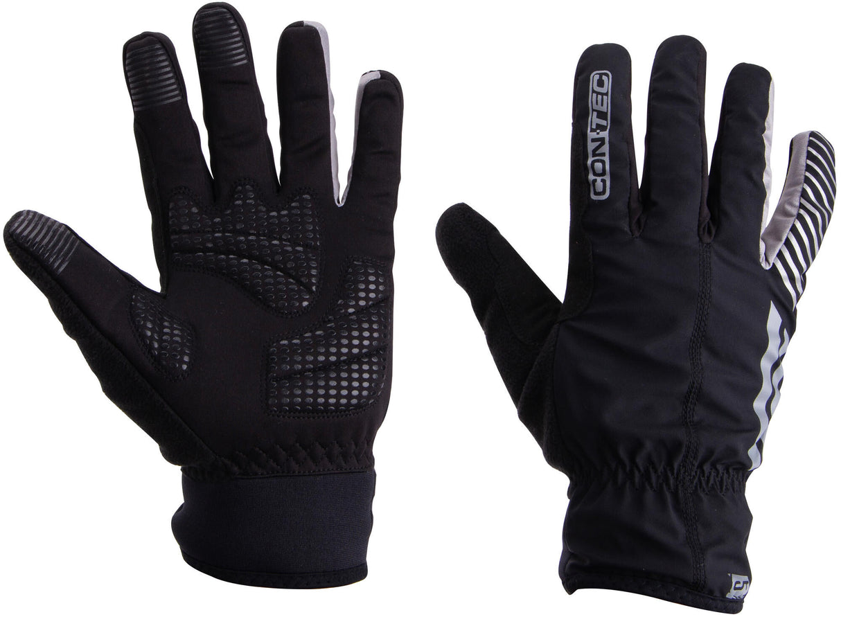 Gant d'hiver Contec dense et imperméable ct win.hand. gr dense. l, gris noir