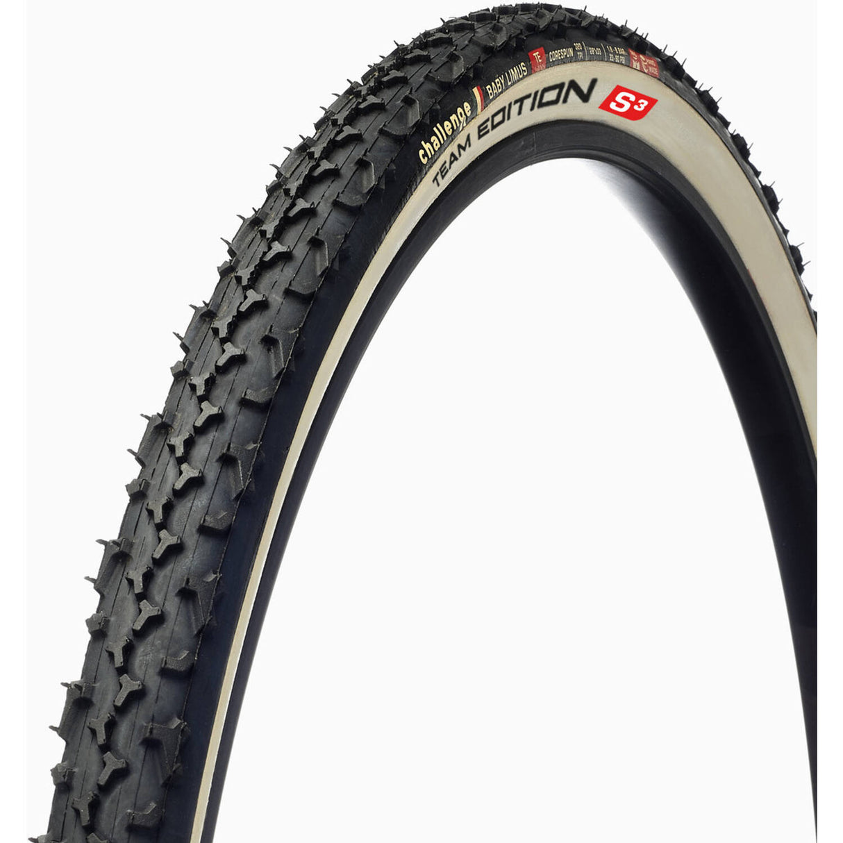 Challenge Baby limus team edition tubulaire 700x33c noir et blanc