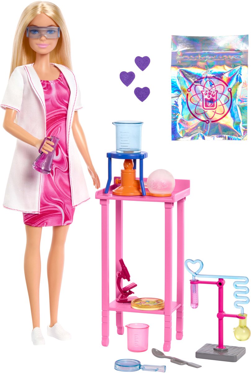 Poupée Barbie carrière deluxe scientifique