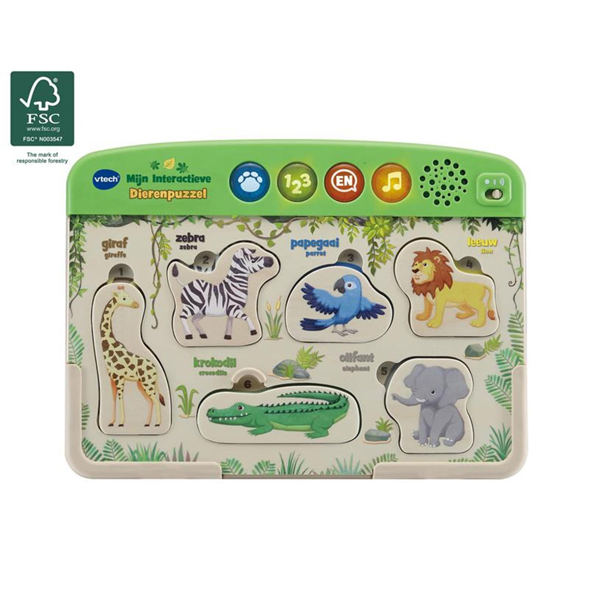 Vtech mon puzzle animal interactif (fsc)