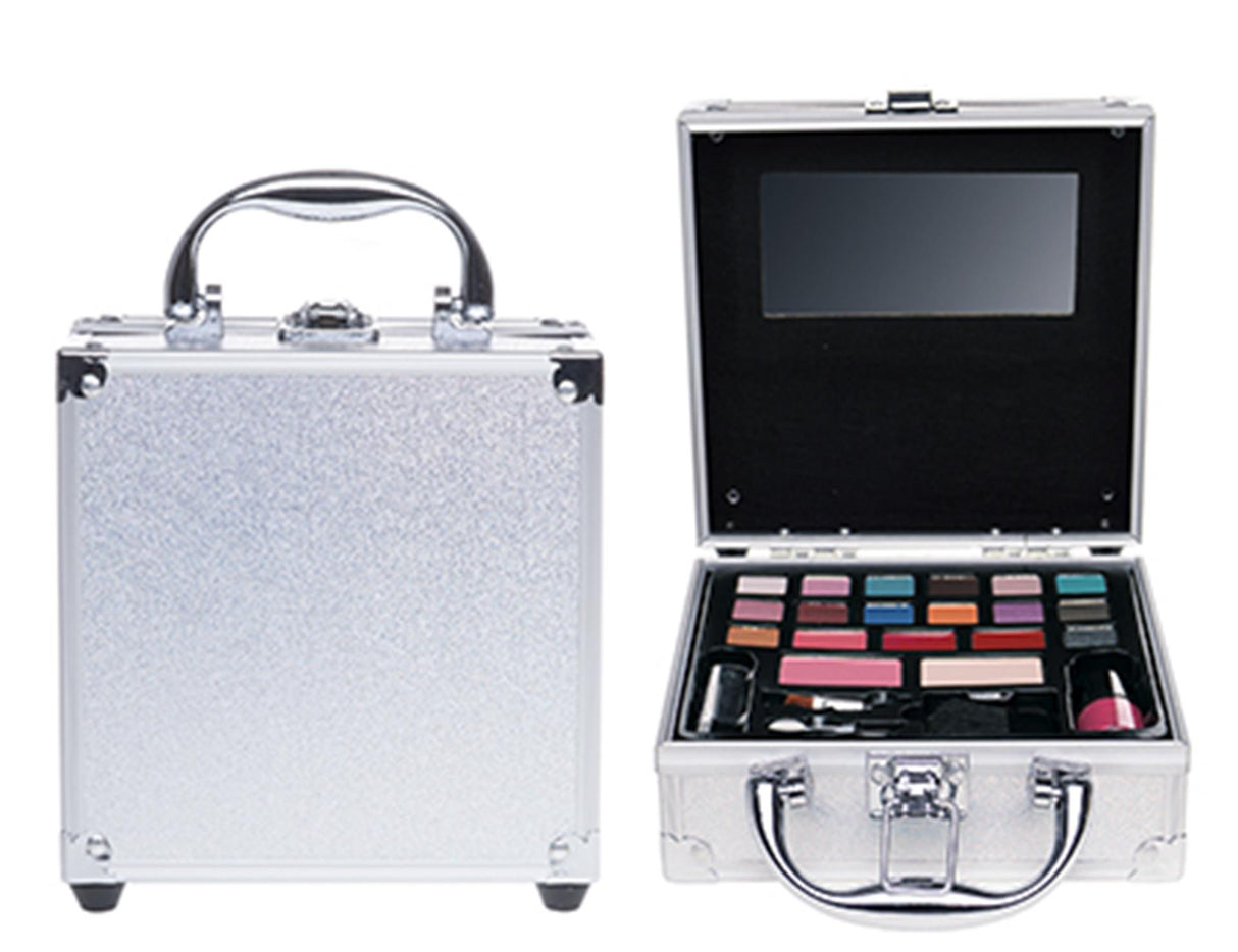 Trousse de maquillage Casuelle en aluminium 17x15x7cm