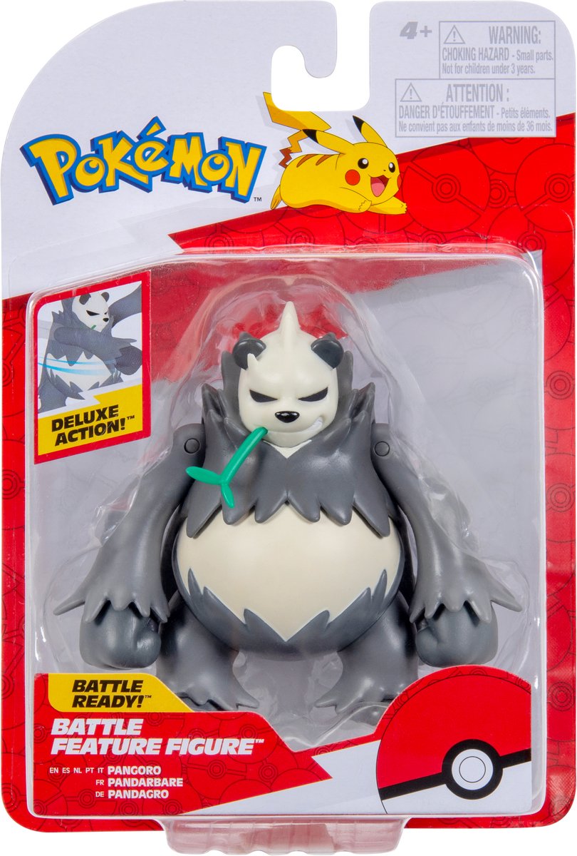 Figurine de combat Pokémon (pangoro) vague 21 | 2 pièces