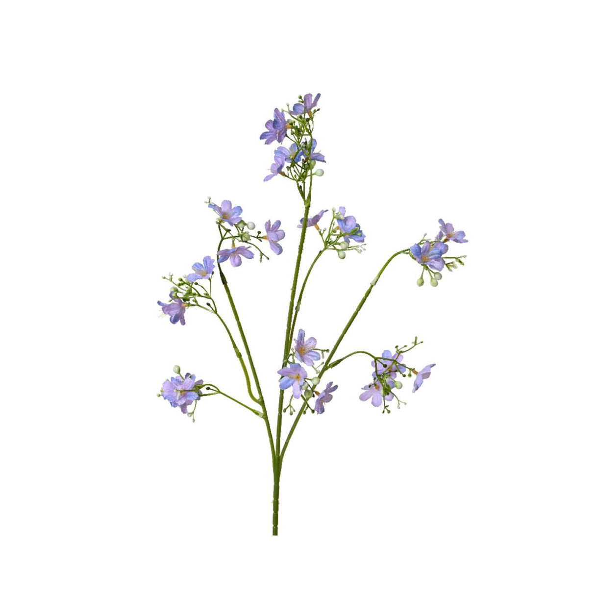 Decoris fleur artificielle 67cm violet