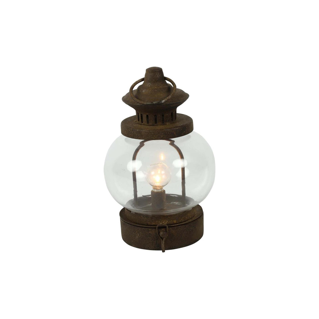 Lanterne LED Countryfield margido rouille ø13xh20cm