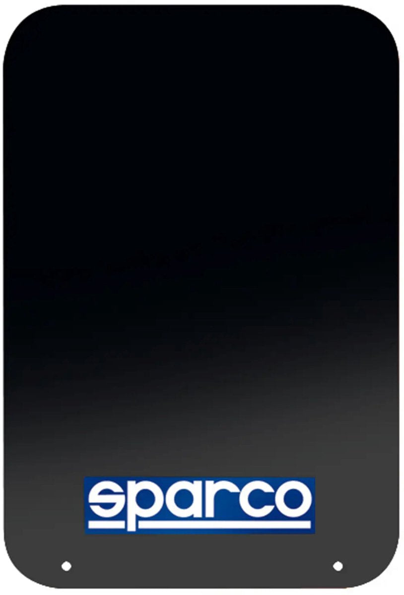 Bavettes universelles Sparco 'grandes' - noires, jeu de 2 pièces