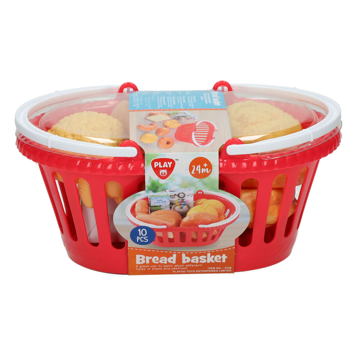 Panier Playgo avec du pain - 10 pcs.